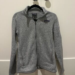 Grey Patagonia Zip Up